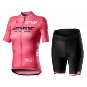 Conjunto Maillot + Culotte Corto 2020  Giro d`Italia Mujer N002
